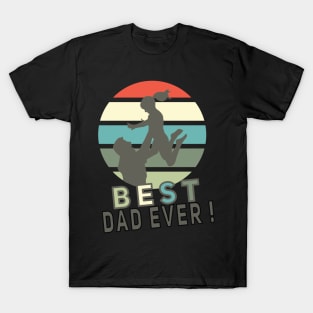 Best Dad Ever with Dauther T-Shirt